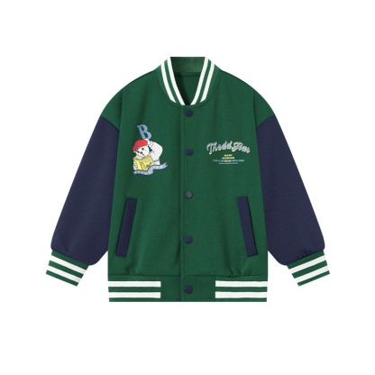 男童春秋季小熊印花外套