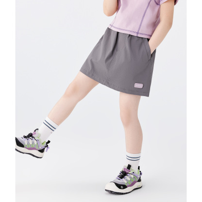 女童夏季半身工裝登山裙