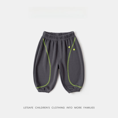 兒童春裝校園休閑褲