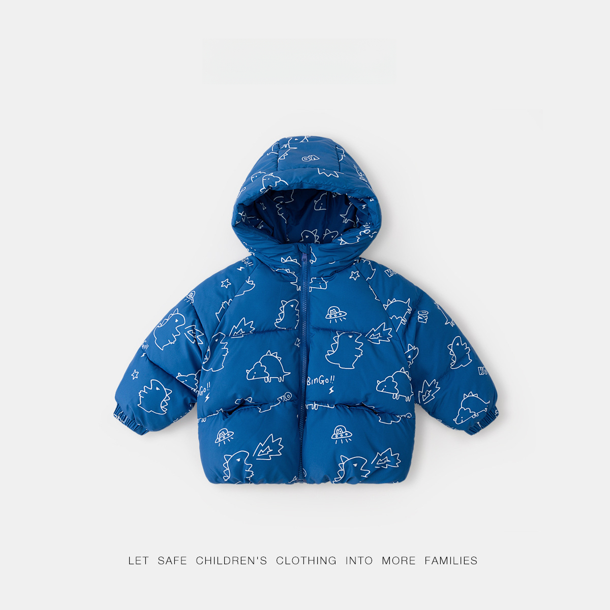 兒童冬季加厚保暖棉衣