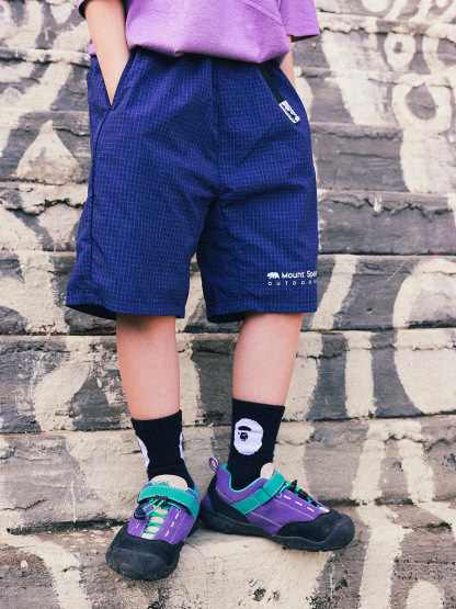 兒童山系輕戶外兒童速乾短褲