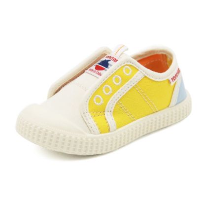 兒童春季糖果色百搭帆布鞋