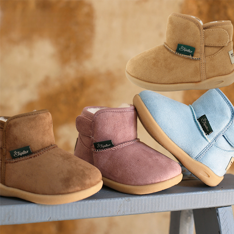 兒童冬季防潑水雪地靴