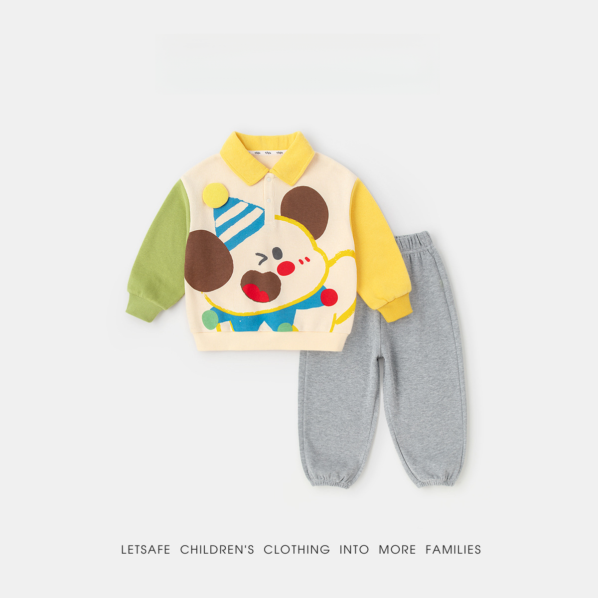 春季兒童polo套裝