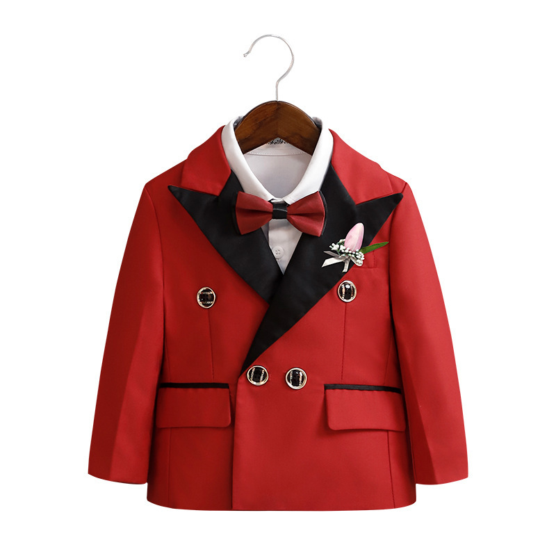 男童春季英倫風禮服套裝