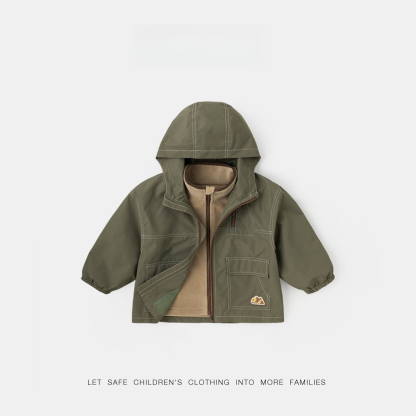 兒童三合一戶外防水外套