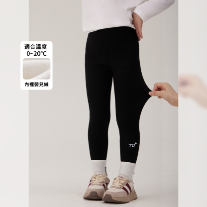 女童冬季加絨打底褲