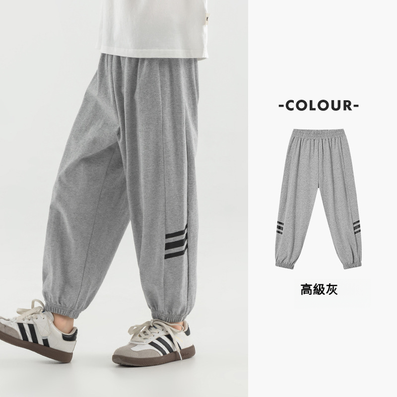 男童夏季校園運動褲