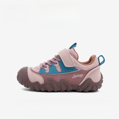 女童春秋戶外登山跑步運動鞋