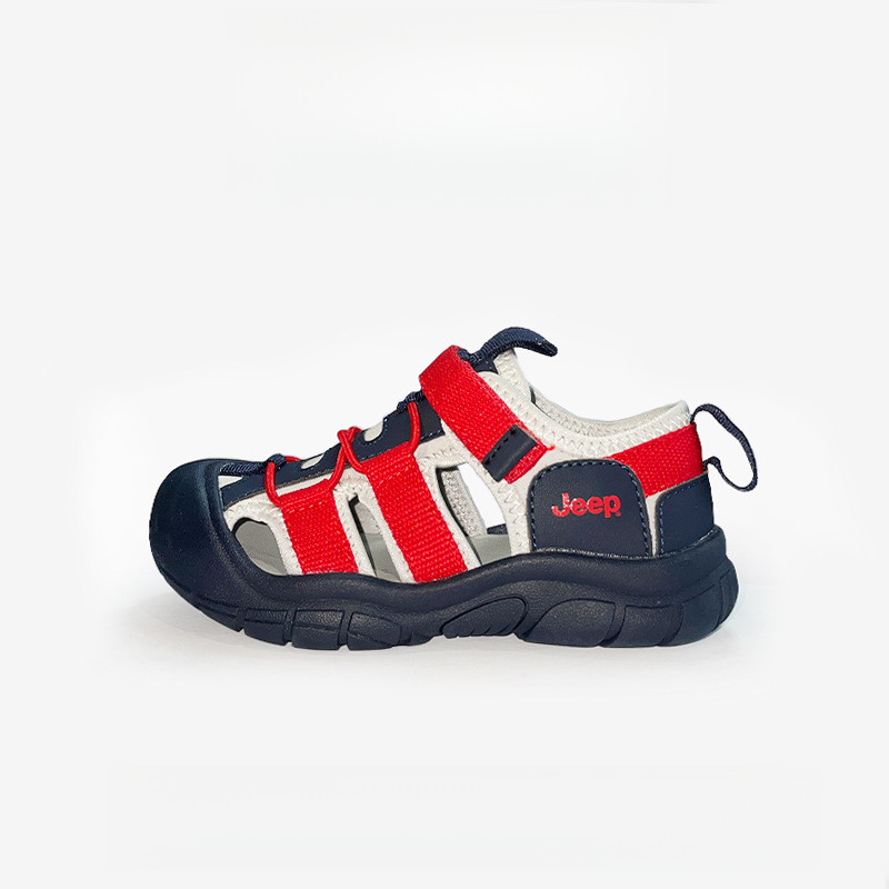 兒童夏季戶外防滑透氣包頭沙灘涼鞋