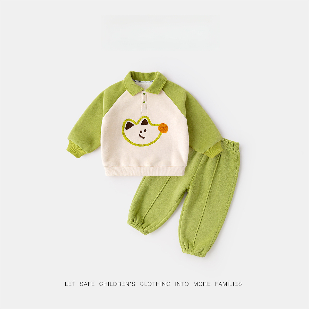 兒童套裝秋季衛衣褲子