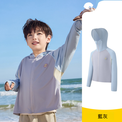 兒童薄款原紗防曬衣