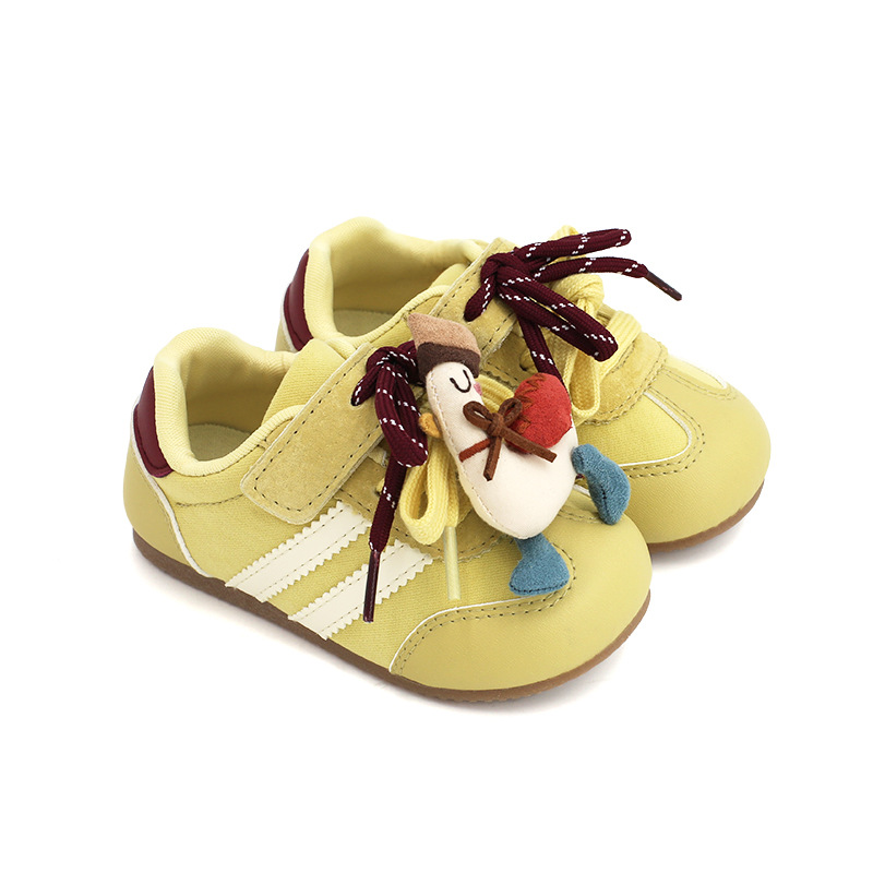 兒童春季萌趣阿甘鞋軟底運動鞋