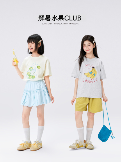 女童水果涼感小冰T