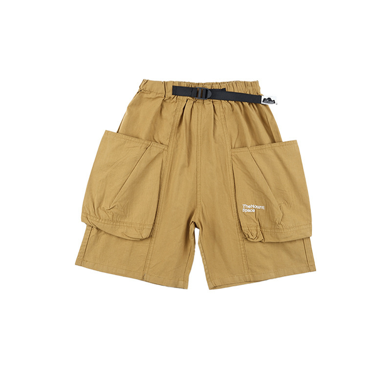 男童夏季大口袋工裝短褲
