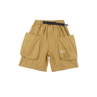 男童夏季大口袋工裝短褲