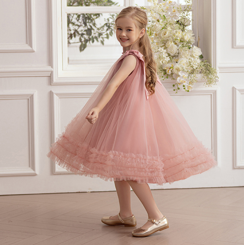 無袖公主蓬蓬裙