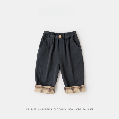 全棉男童秋季長褲