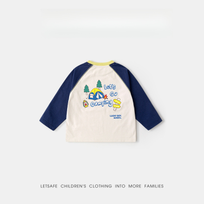 春季吸濕速乾防曬兒童戶外長袖