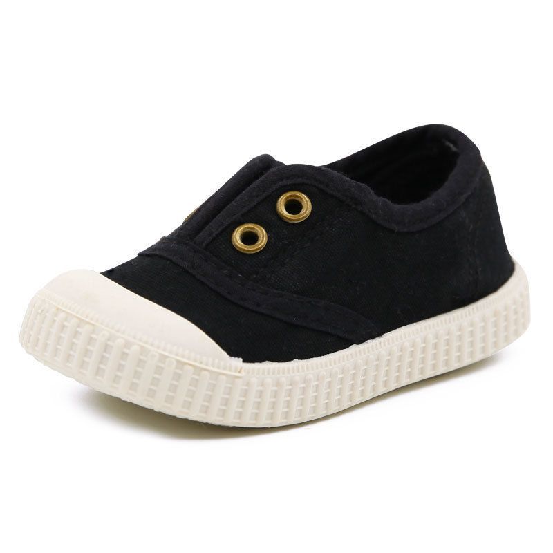 兒童春秋季韓國童鞋軟底帆布鞋