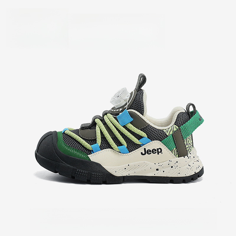 兒童秋季軟底防滑網面運動鞋