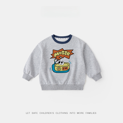 兒童秋款圓領衛衣