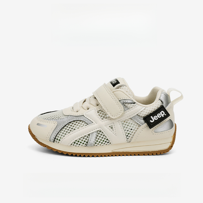 兒童春秋季透氣網面運動鞋