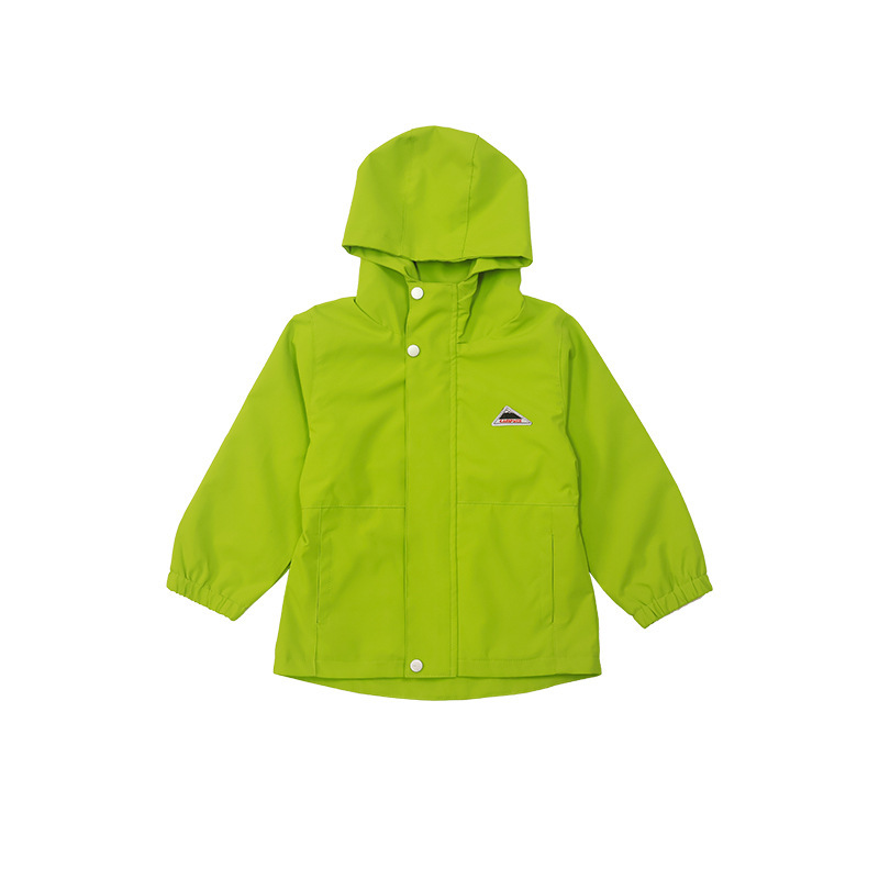 兒童連帽防風防水外套
