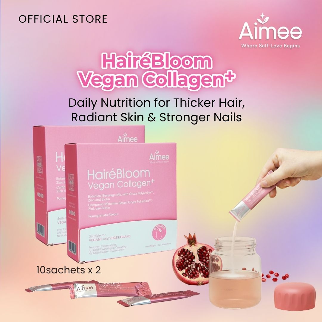Aimee HairéBloom Vegan Collagen+ Twin Pack
