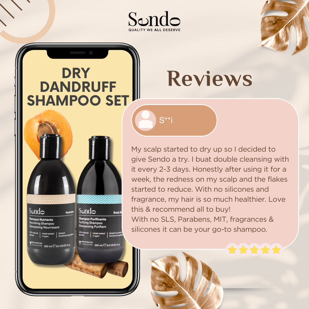 Dry Dandruff Shampoo Set