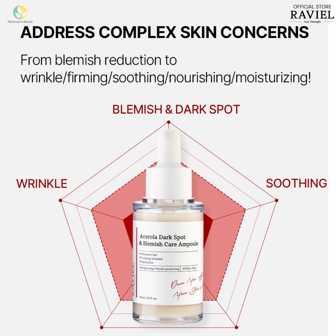 Raviel Acerola Dark Spot & Blemish Care Ampoule 30ml