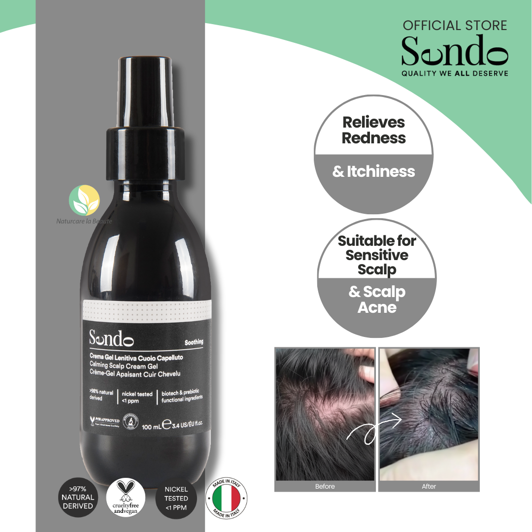 Sendo Calming Scalp Cream Gel 100ml (Sensitive Scalp Treatment)