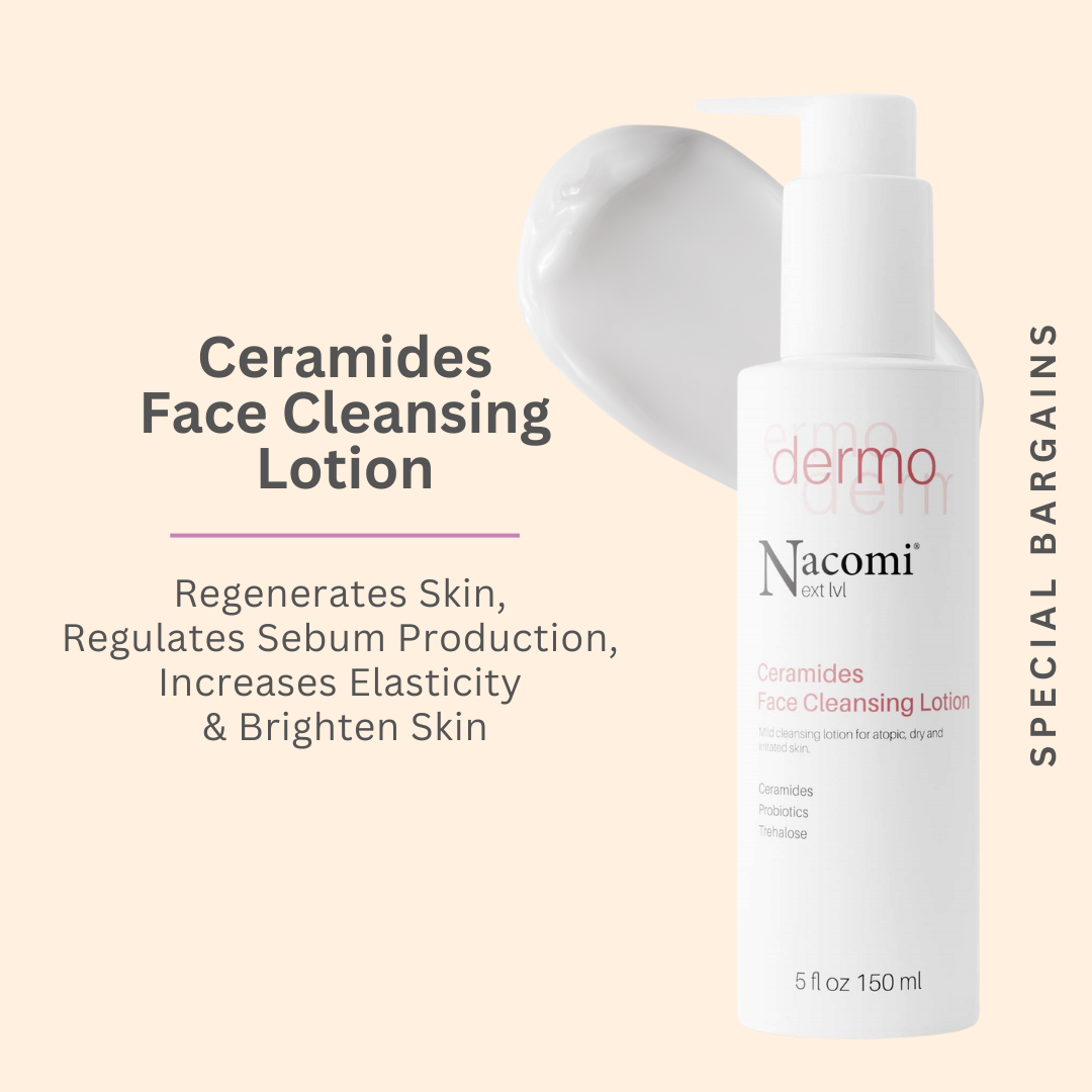 Nacomi Next Level Ceramide Cleansing Lotion (Special Bargains)