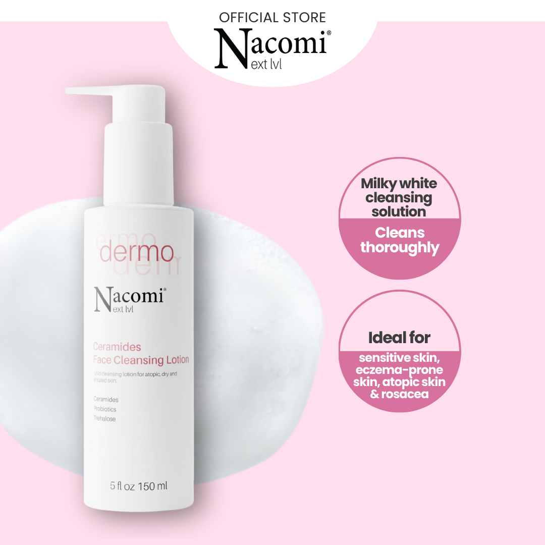 Nacomi Next Level Ceramides Face Cleansing Lotion 150ml 
