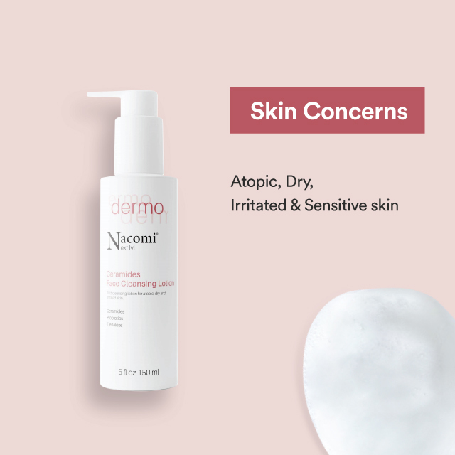 Nacomi Next Level Ceramides Face Cleansing Lotion150ml