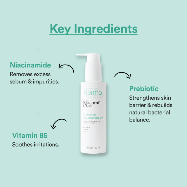 Nacomi Next Level Niacinamide Face Cleansing Gel 150ml