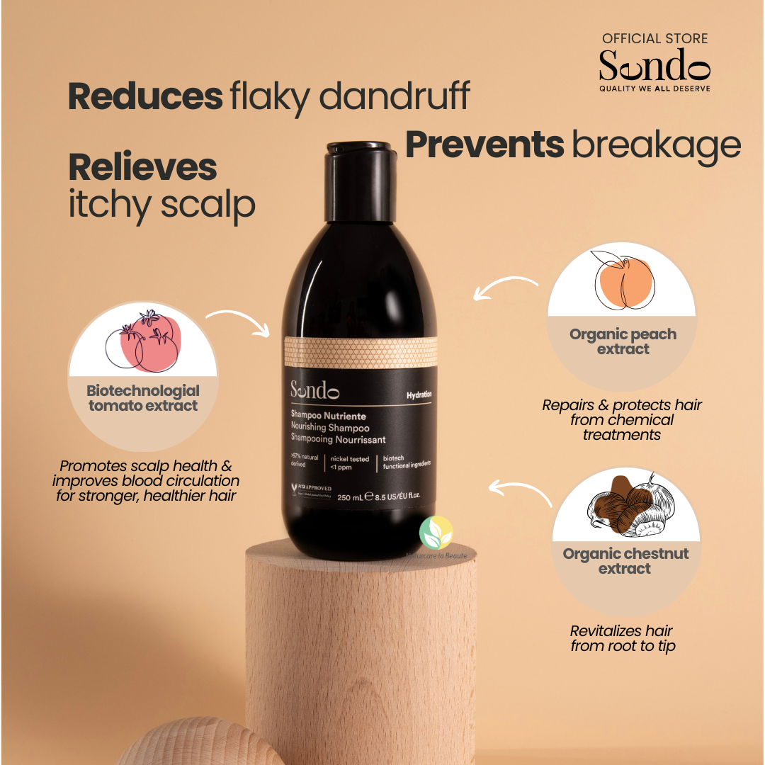Sendo Nourishing Shampoo 250ml (Dry Scalp & Hair)