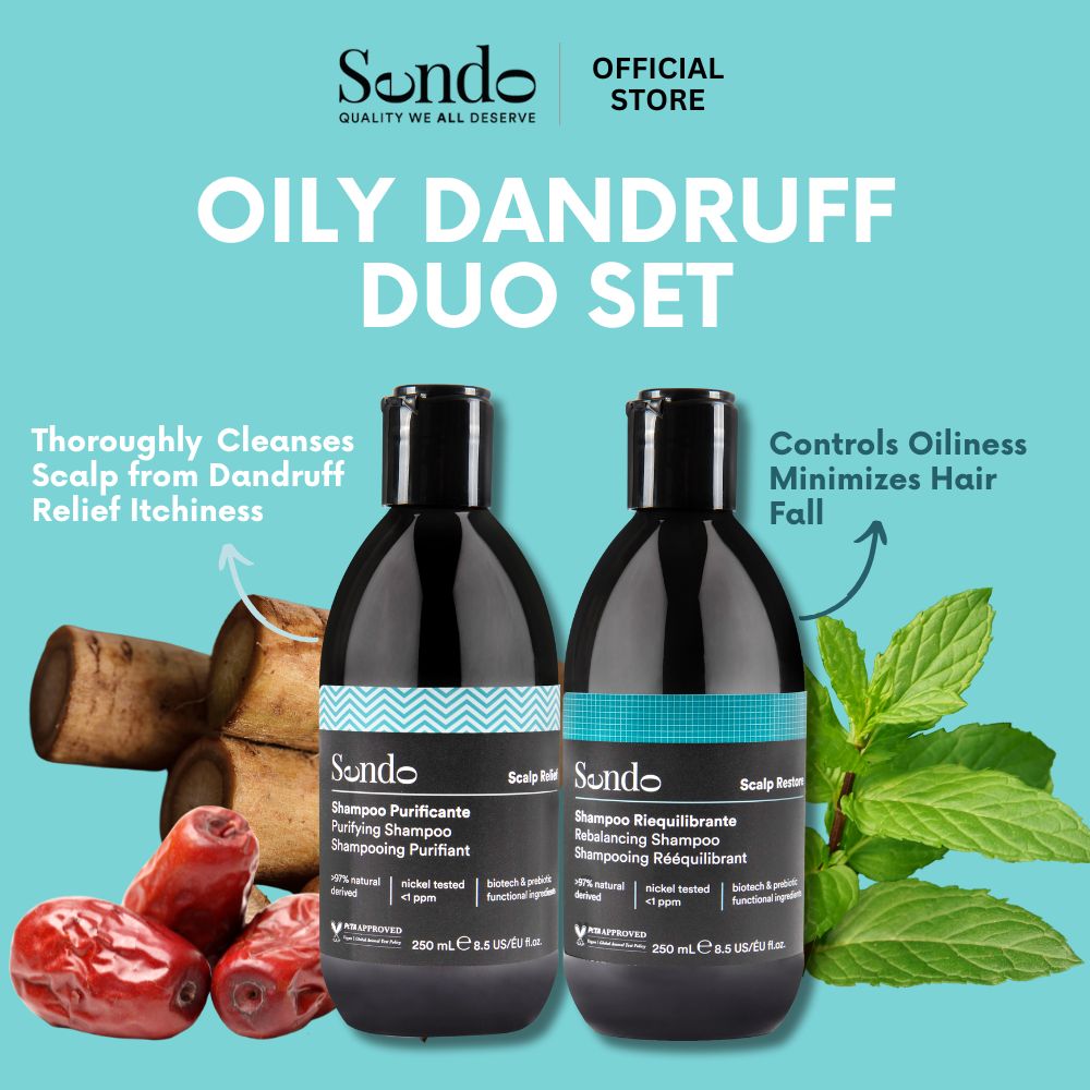 Sendo Oily Dandruff Shampoo Set 