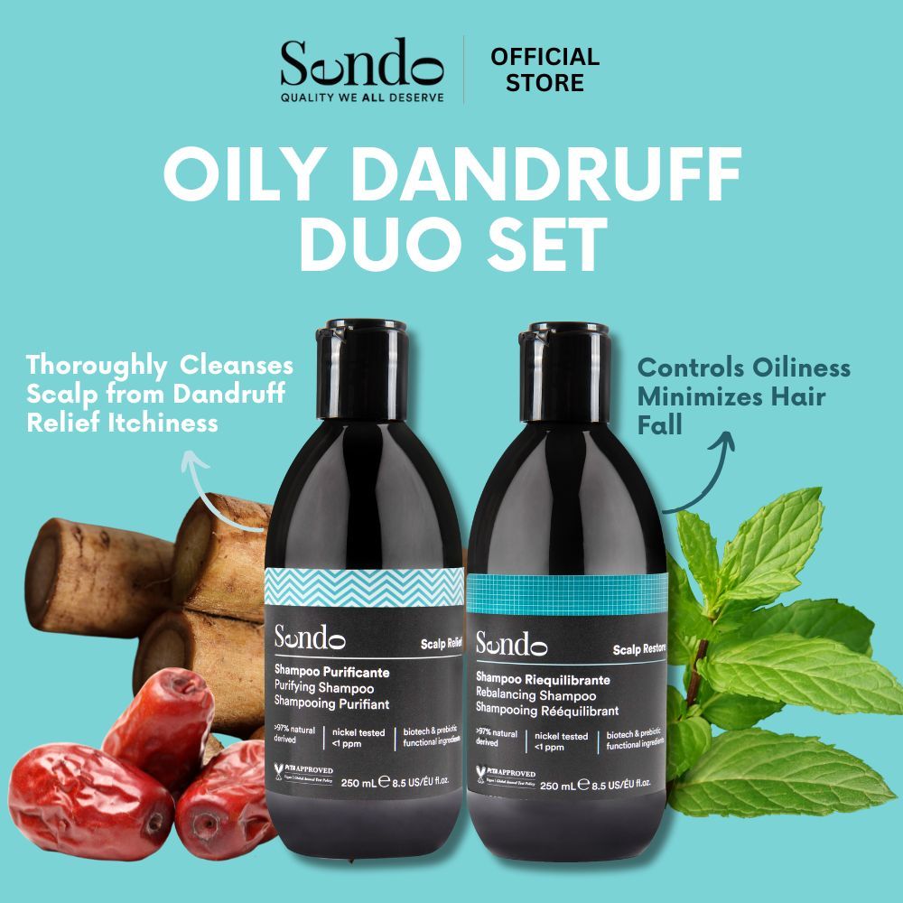 Sendo Oily Dandruff Shampoo Set 