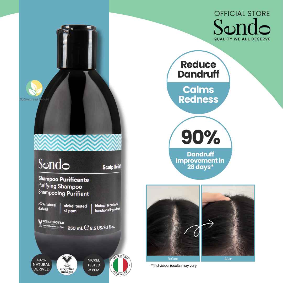 Sendo Purifying Shampoo 250ml (Anti-dandruff & Relief Itchiness)
