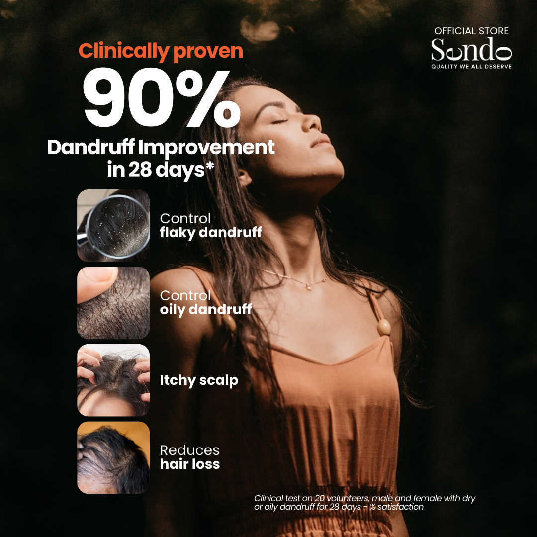 Sendo Purifying Shampoo 250ml (Anti-dandruff & Relief Itchiness)