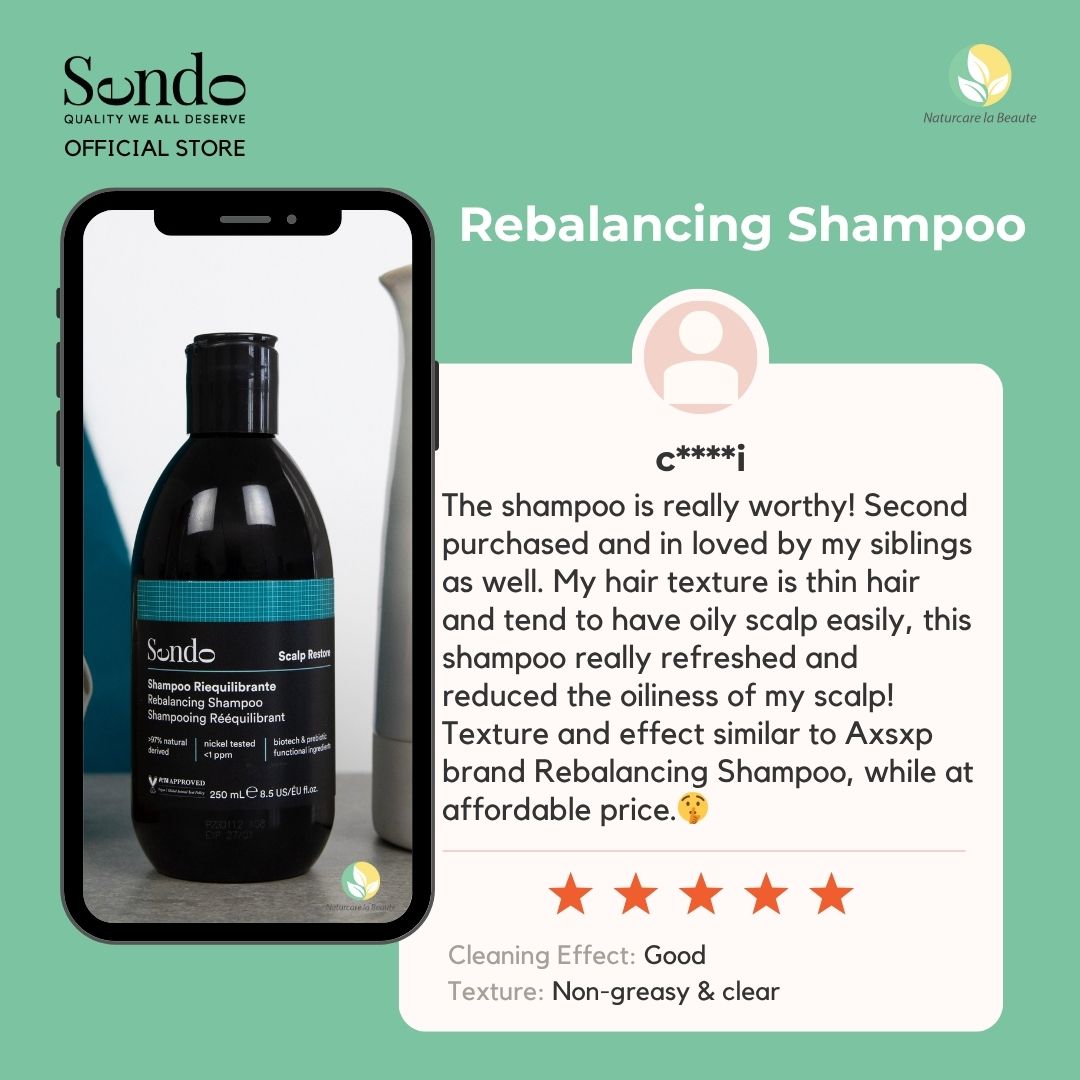 Sendo Oily Dandruff Shampoo Set 