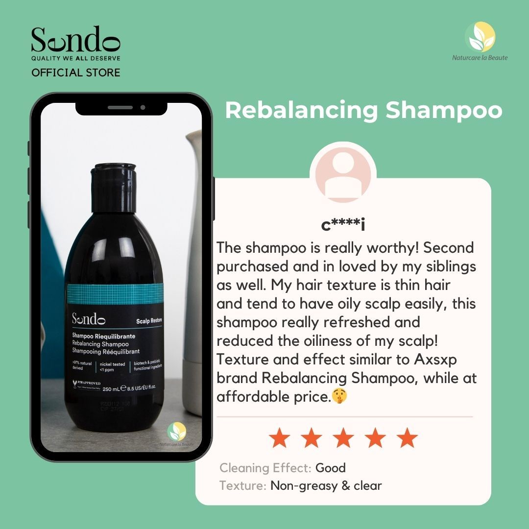 Sendo Oily Dandruff Shampoo Set 