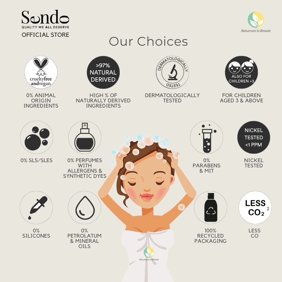 Sendo Oily Dandruff Shampoo Set 