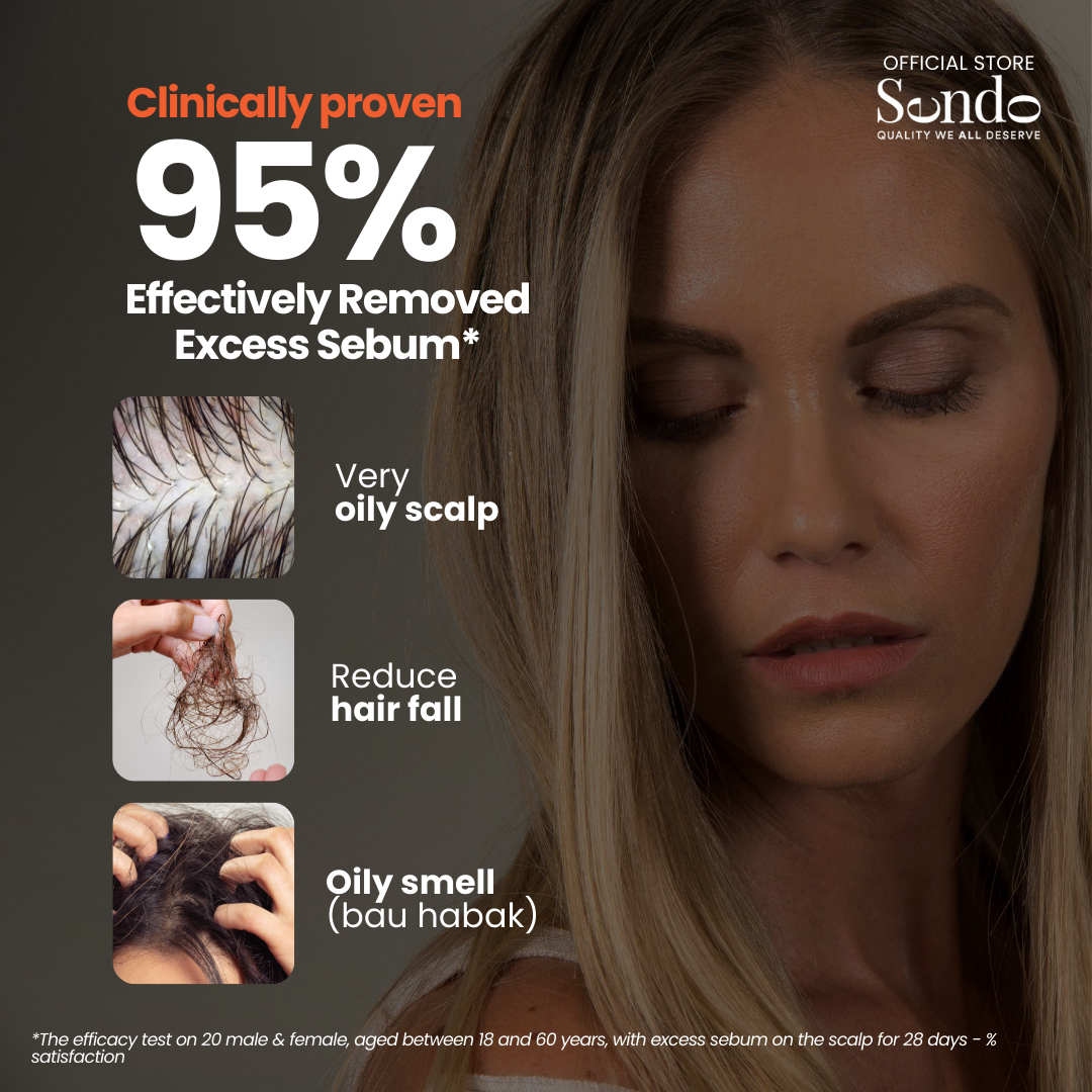 Sendo Rebalancing Shampoo 250ml (Oily Scalp and Hair)