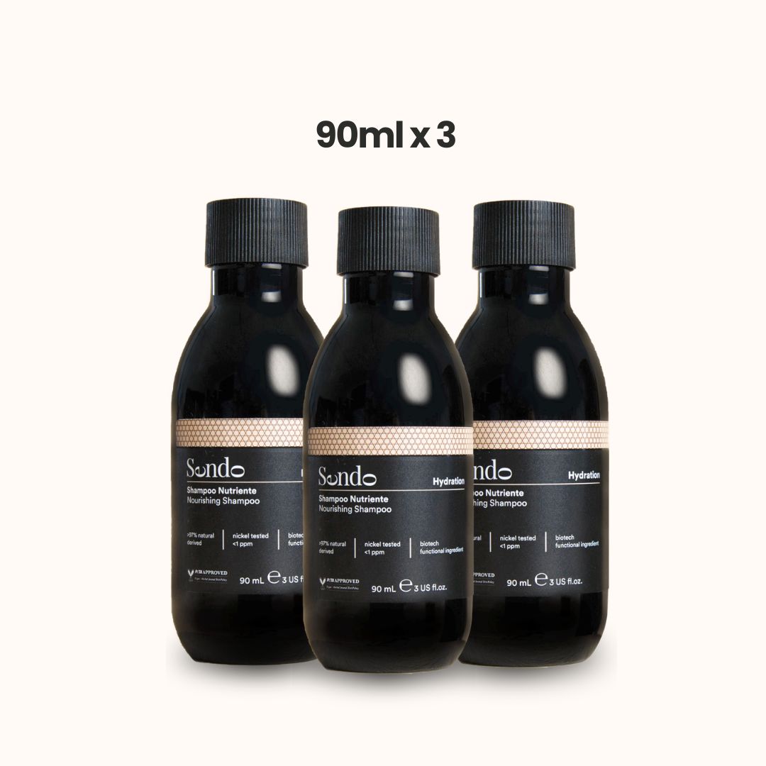 Sendo Nourishing Shampoo 90ml x 3 bottles (Dry Scalp & Hair)