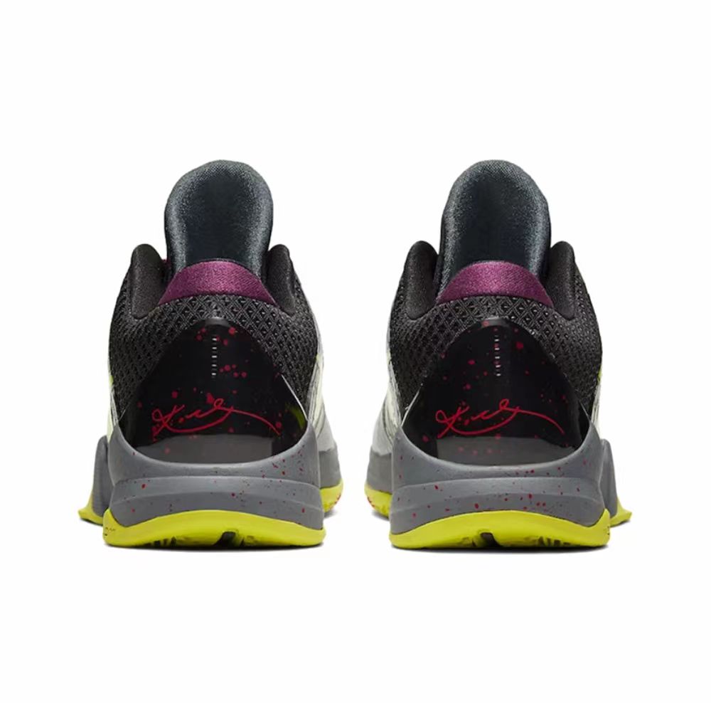 Nike Zoom Kobe 5 Low top combat basketball shoes purple Unisex