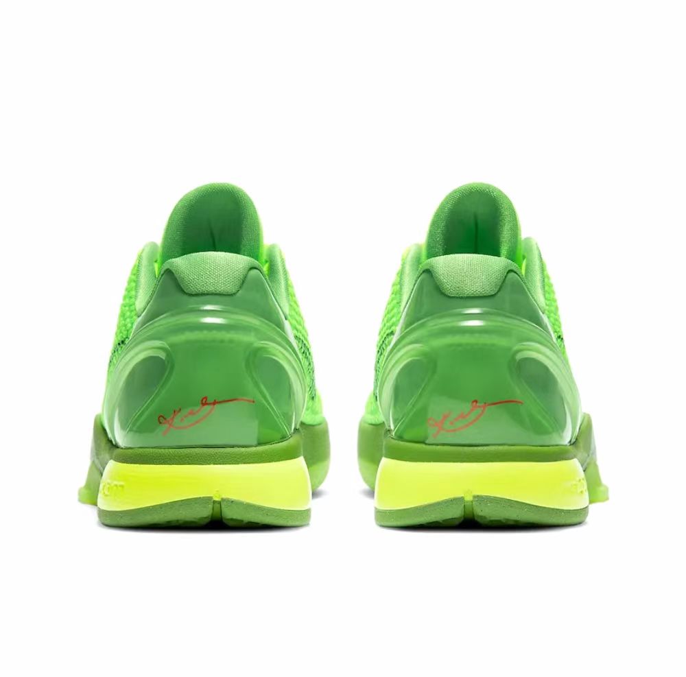 Nike Zoom Kobe 6 Protro "Green Apple" Kobe 6 Green Hornet 2020 Replica Low Top Solid Basketball Shoes Fluorescent Green Unisex
