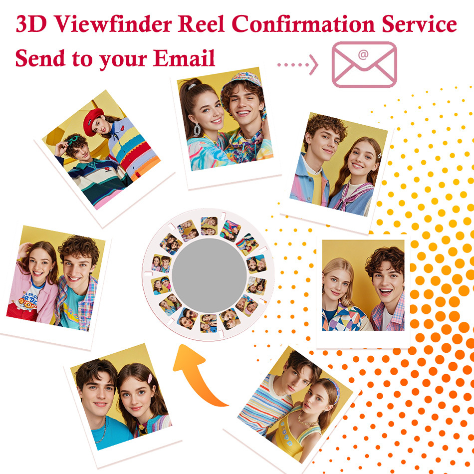 3D Viewfinder reel Confirmation Service - MyFaceSocksAU