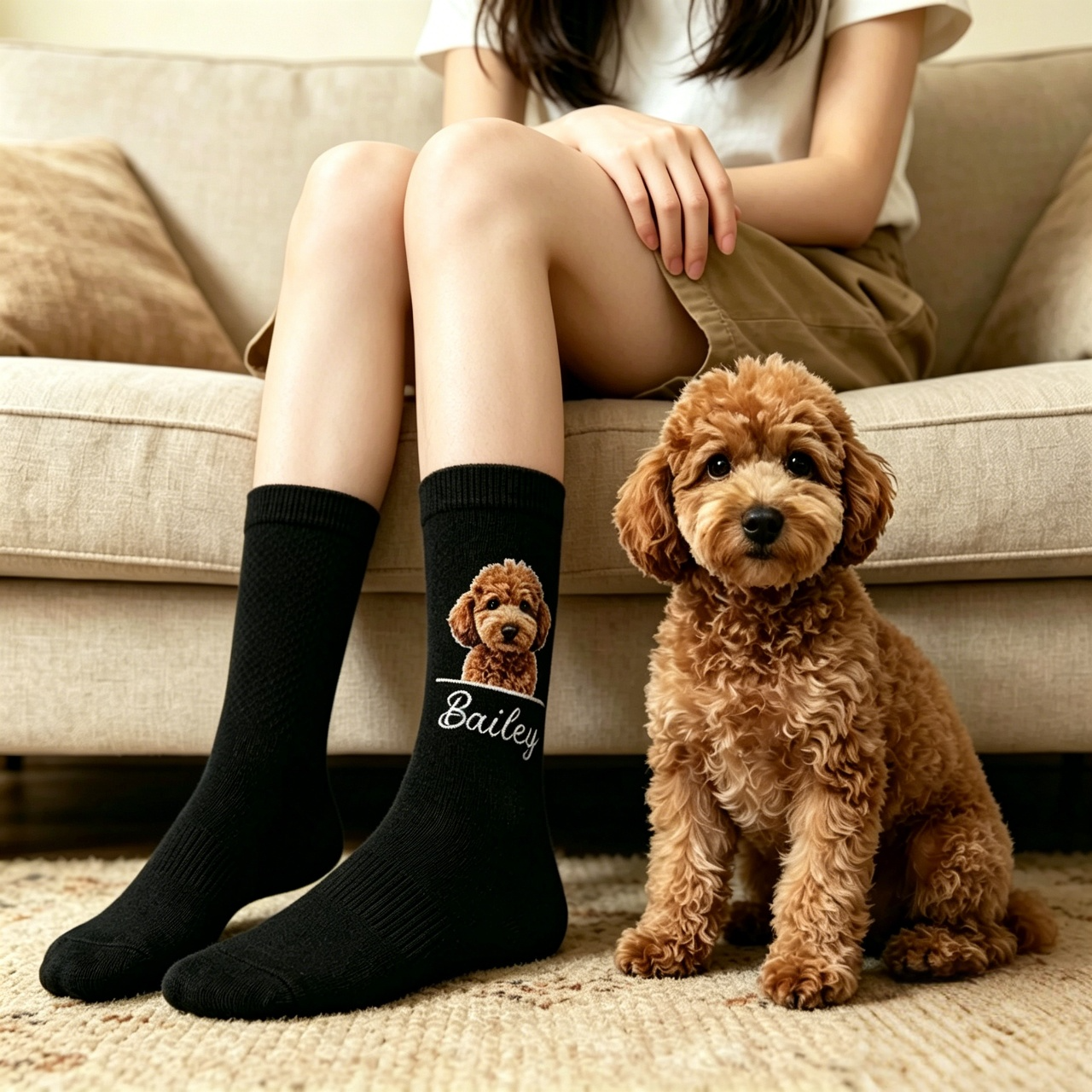 Custom Pet Photo Socks, Personalized Pet Socks, Custom Dog Socks, Mothers Day Gifts, Cat/Dog Dad Gifts, Dog Face Socks, Pet Lovers Gift - MyFaceSocksAU